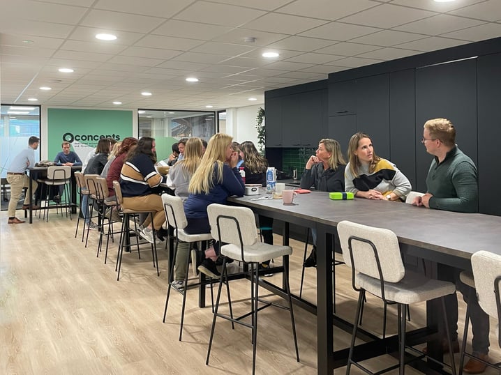 Nieuw kantoor Den Bosch - lunch