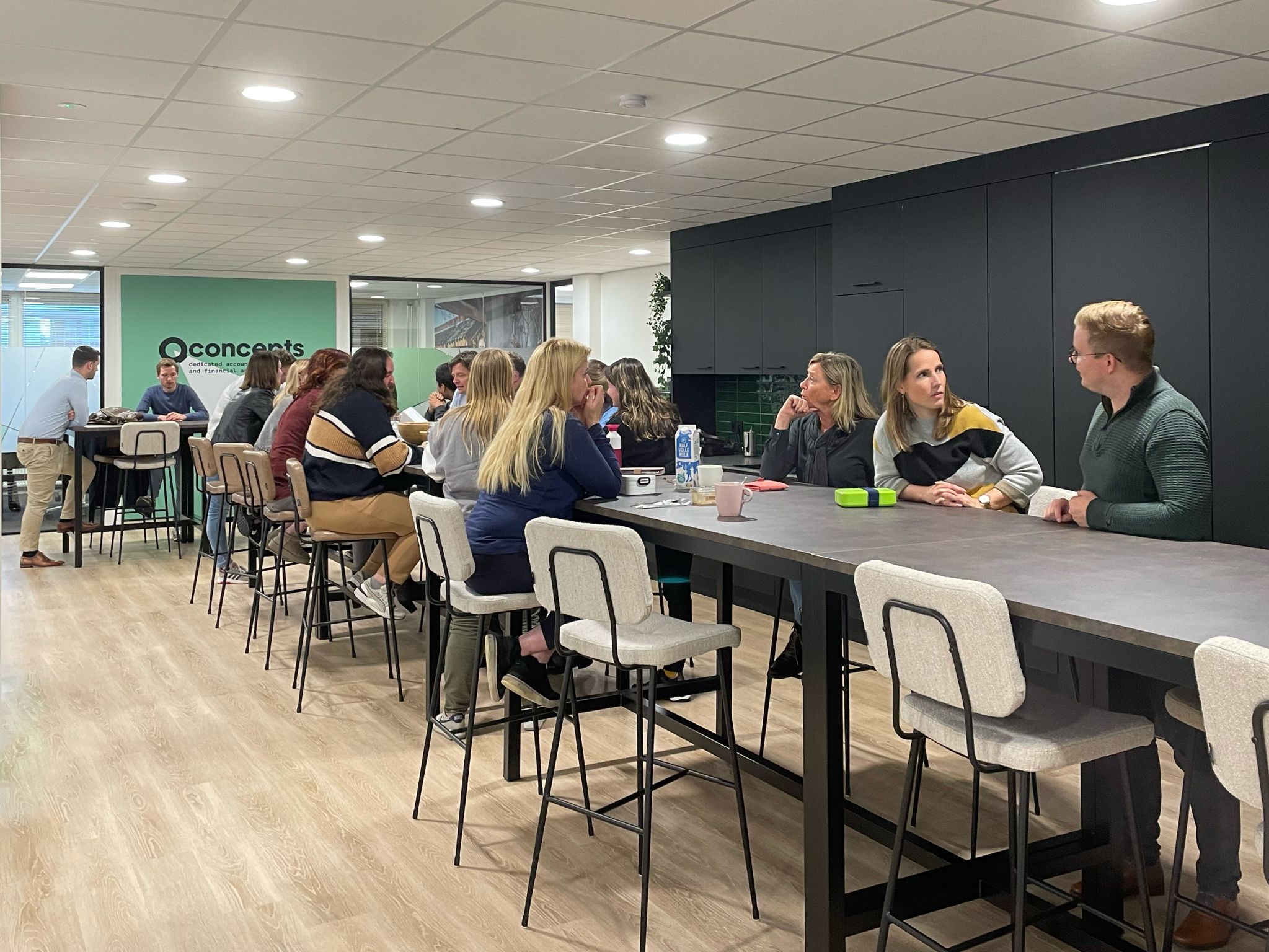 Nieuw kantoor Den Bosch - lunch