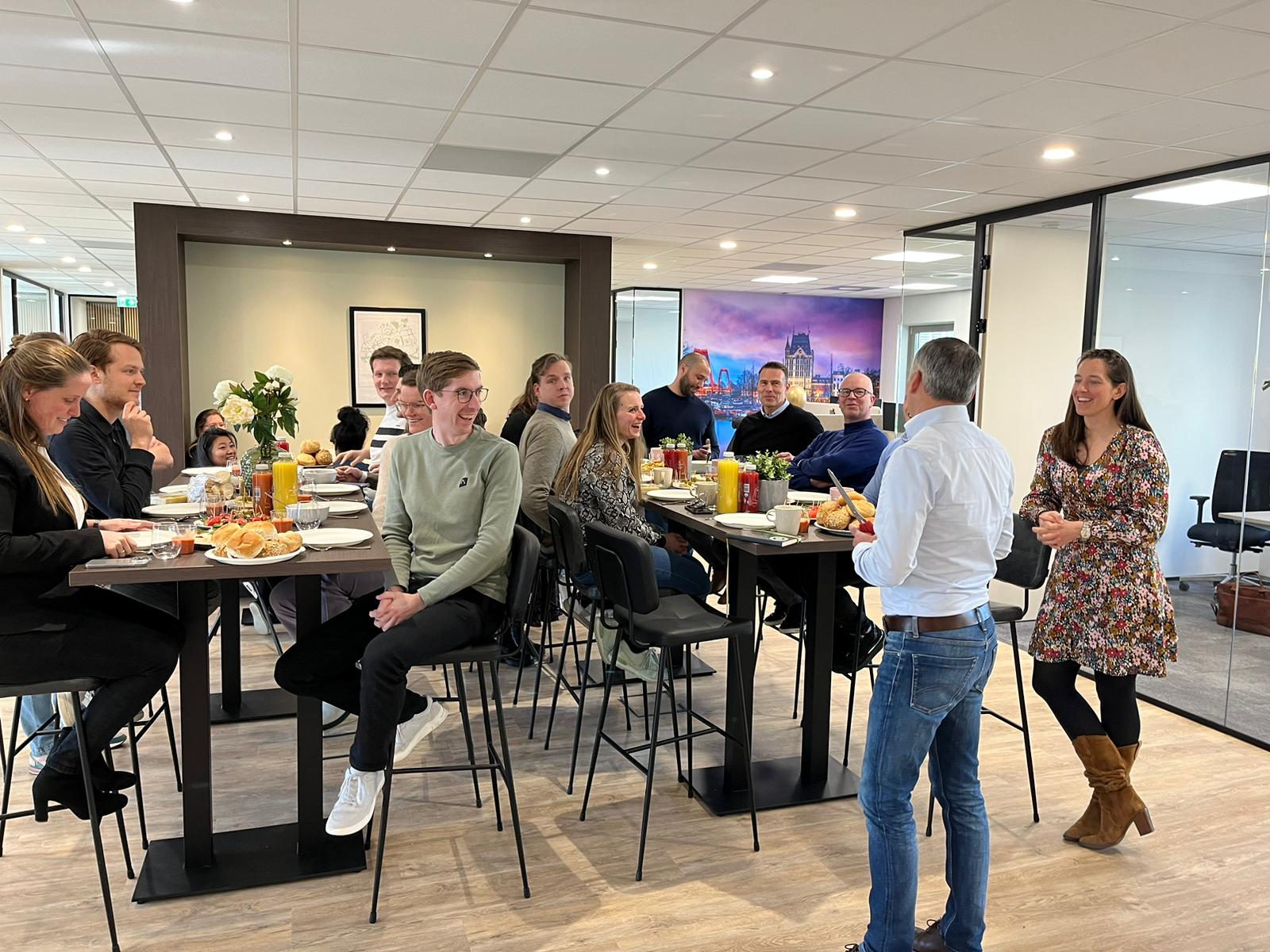 Nieuwe kantoor Rotterdam openen