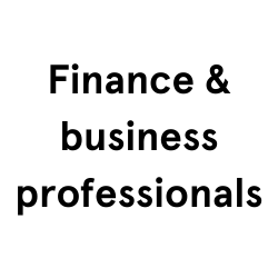 Finance & business professionals